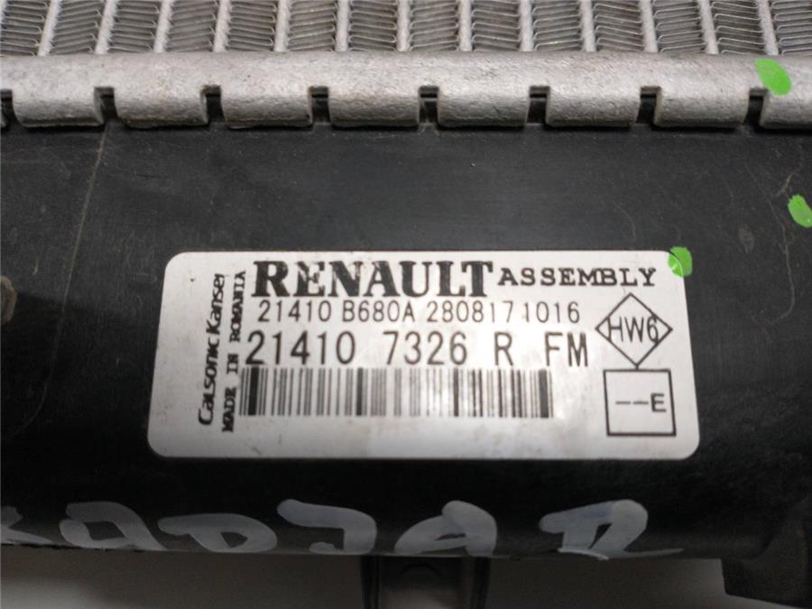 radiador renault kadjar 1.2 tce 130 130cv 1197cc
