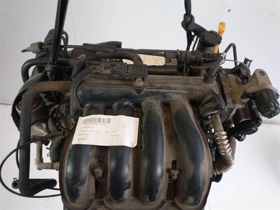 motor completo daewoo kalos 1.2 72cv 1150cc