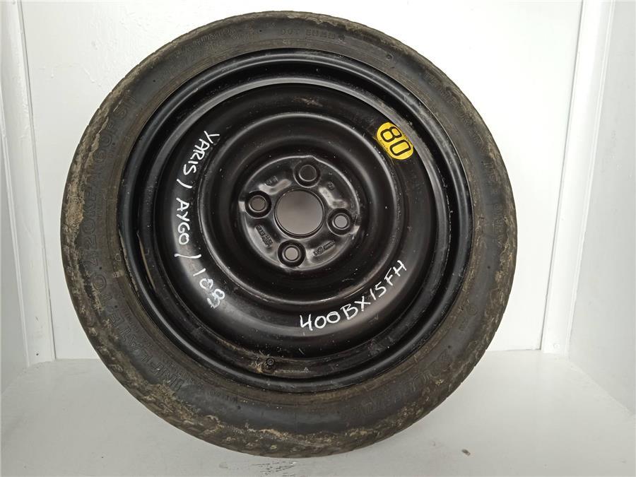 neumatico rueda repuesto toyota aygo 1.0 (68 cv)