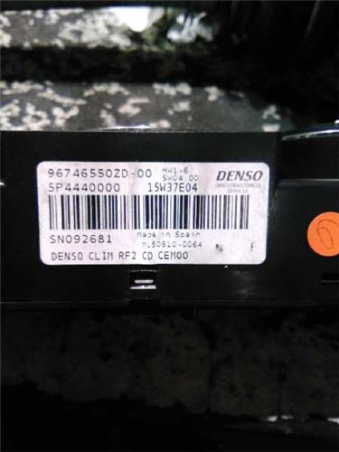 mandos climatizador citroen c elysée 1.6 blue hdi fap (99 cv)