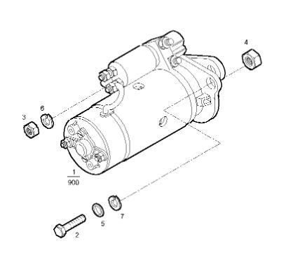 motor arranque iveco daily furgón (1999 >) 2.3 35   s 12 caja cerrada, largo [2,3 ltr.   85 kw diesel]