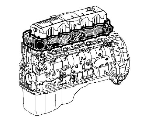 despiece motor daf xf 105 fa 105510