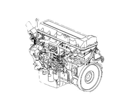 motor completo renault premium 450 18t