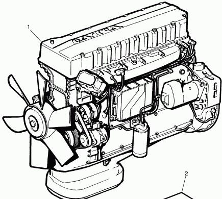 motor completo volvo fm  12   2002  > fg     low   4x2 [12,1 ltr.   309 kw diesel (d12d420)]
