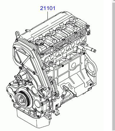 Despiece Motor Hyundai H-1 Van 2.5 2