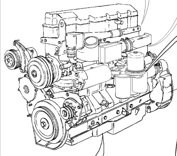 motor completo renault magnum etech 48018t