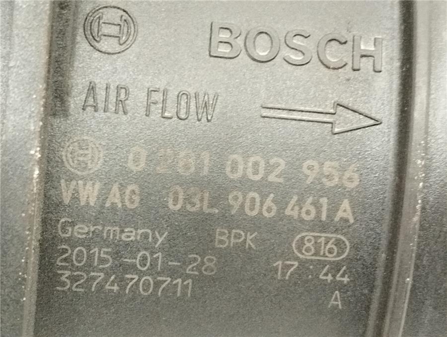 Caudalimetro VOLKSWAGEN GOLF VII