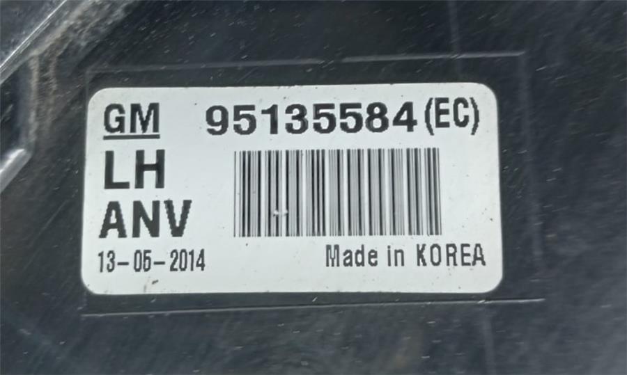 Piloto Trasero Izquierdo CHEVROLET