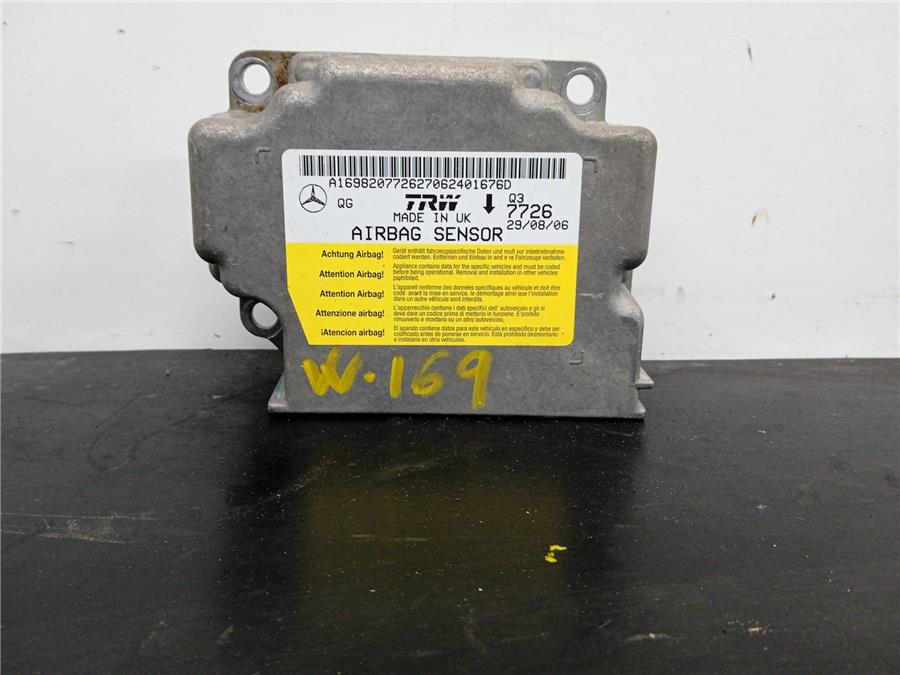 centralita airbag mercedes benz clase a (bm 169) a 150 polar star (169.031)