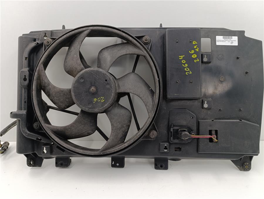 ventilador radiador aire acondicionado peugeot 206 xt