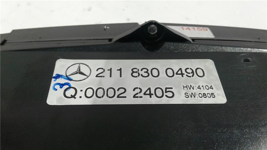 Mandos Climatizador MERCEDES-BENZ E