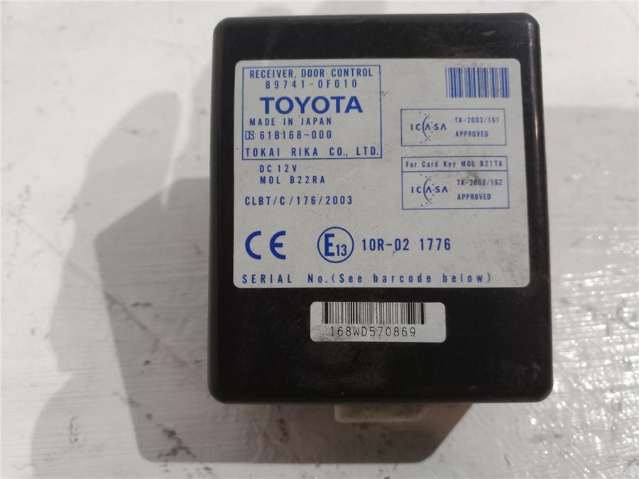 centralita cierre toyota corolla verso (r1) *