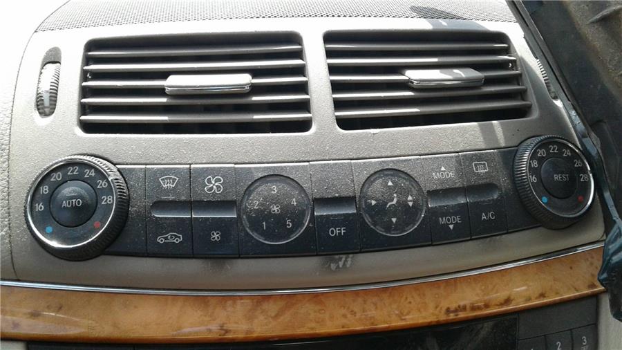 mandos climatizador mercedes benz clase e (bm 211) berlina *