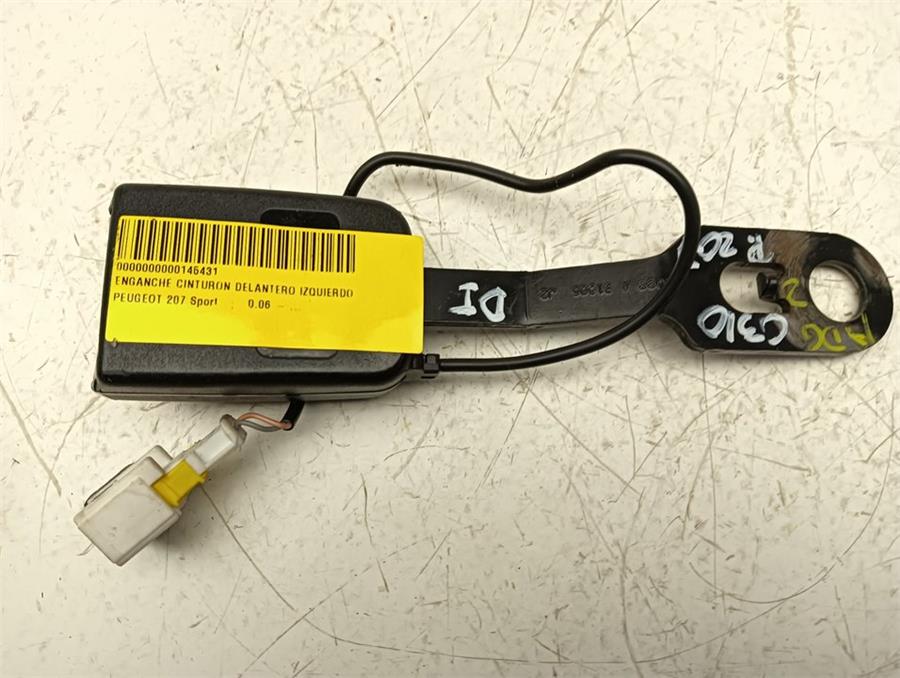 anclaje cinturon delantero izquierdo peugeot 207 sport