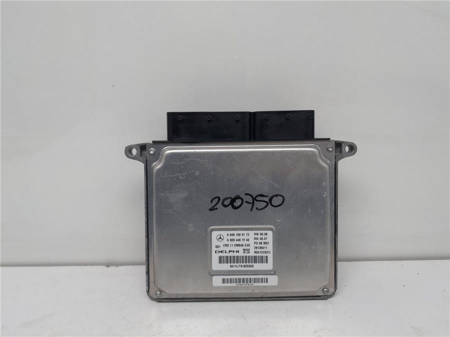 centralita motor uce mercedes benz clase c (bm 204) berlina c 220 cdi blueefficiency (204.002)