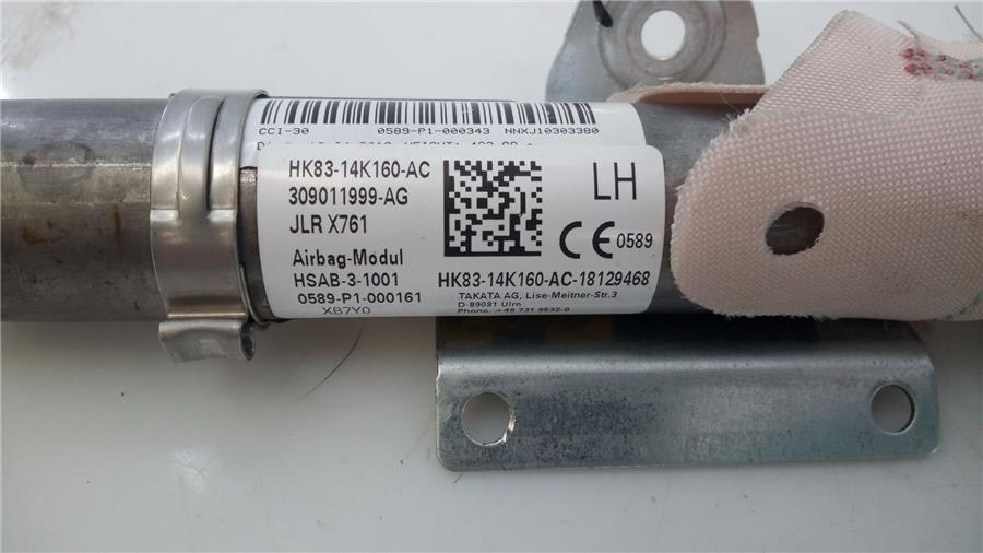 Airbag cortina delantero izquierdo *