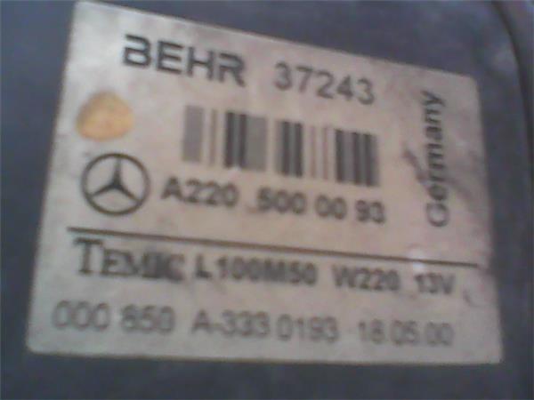 Electroventilador Mercedes-Benz S L