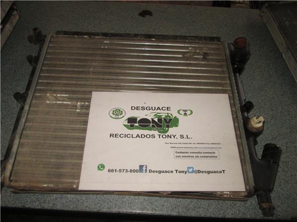 radiador renault rapid /express (f40)(08.1985 >) 1.3 básico familiar / rl (f406) [1,3 ltr.   40 kw cat]