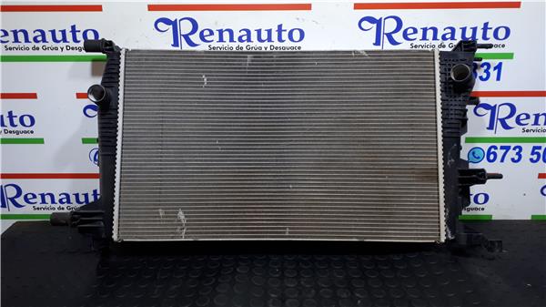 radiador renault megane iii berlina 5p (2008 >) 1.5 expression [1,5 ltr.   66 kw dci diesel cat (k9k 830)]