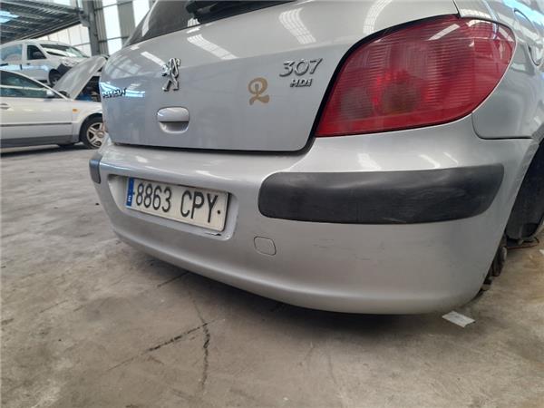 paragolpes trasero peugeot 307 (s1)(04.2001 >06.2005) 2.0 xr clim [2,0 ltr.   66 kw hdi cat]