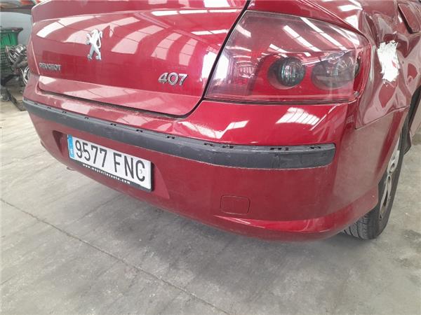 paragolpes trasero peugeot 407 (2004 >) 1.6 st confort [1,6 ltr.   80 kw hdi fap cat (9hz / dv6ted4)]