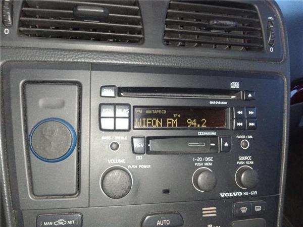 radio / cd volvo s60 berlina (2000 >) 2.4 d [2,4 ltr.   120 kw diesel cat]