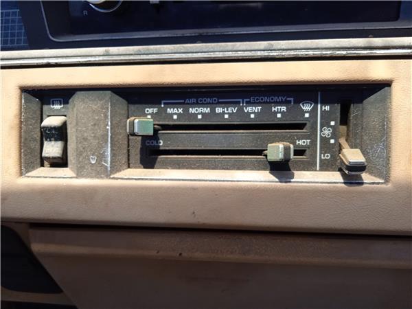 mandos climatizador oldsmobile cutlass supreme 2.8 v6