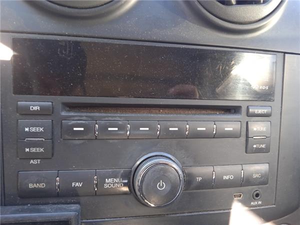 radio / cd chevrolet aveo hatchback (2008 >) 1.2 ls [1,2 ltr.   62 kw cat]