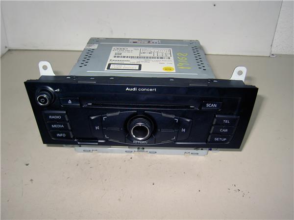 radio / cd audi a5 sportback (8t)(05.2009 >) 2.0 tfsi (155kw) [2,0 ltr.   155 kw 16v tfsi]