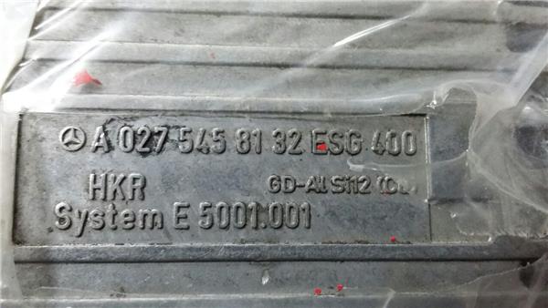 centralita mercedes benz slk (bm 170) roadster (04.1996 >) 2.3 230 compressor (170.447) [2,3 ltr.   142 kw compresor cat]
