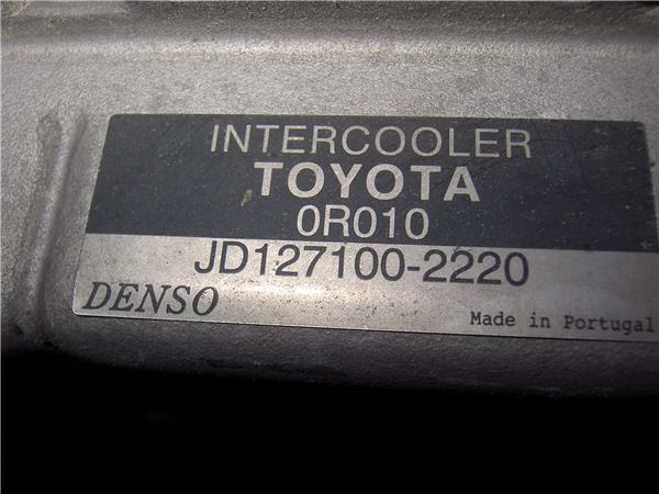Intercooler Toyota Avensis Berlina