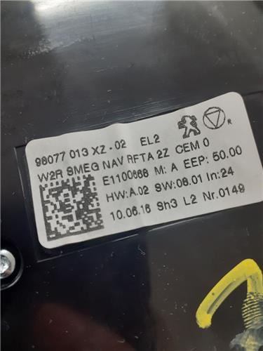 mandos climatizador peugeot 508 sw (10.2010 >) 1.6 access [1,6 ltr.   88 kw 16v]