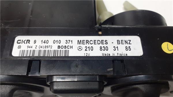 mandos calefaccion / aire acondicionado mercedes benz clase e (bm 210) berlina (05.1995 >) e 200 cdi (210.007)