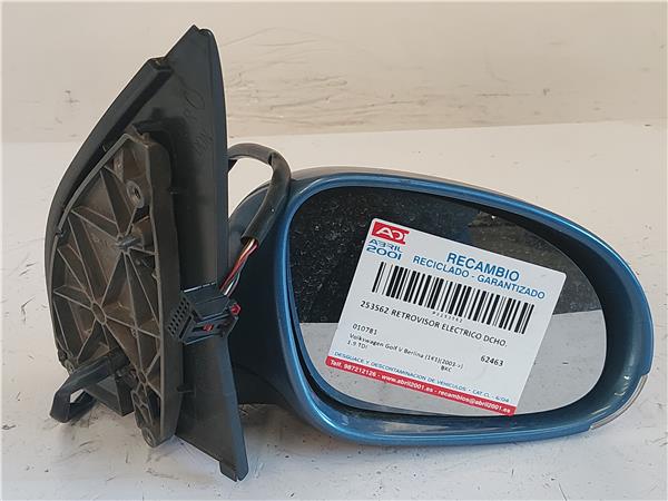 retrovisor electrico derecho volkswagen golf v (1k1)(10.2003 >2008) 1.9 tdi