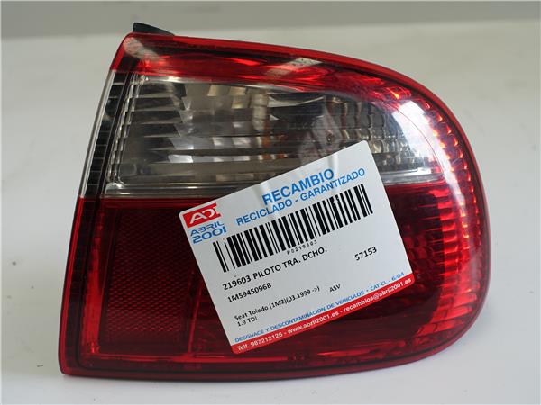 piloto trasero derecho seat toledo (1m2)(03.1999 >) 1.9 tdi