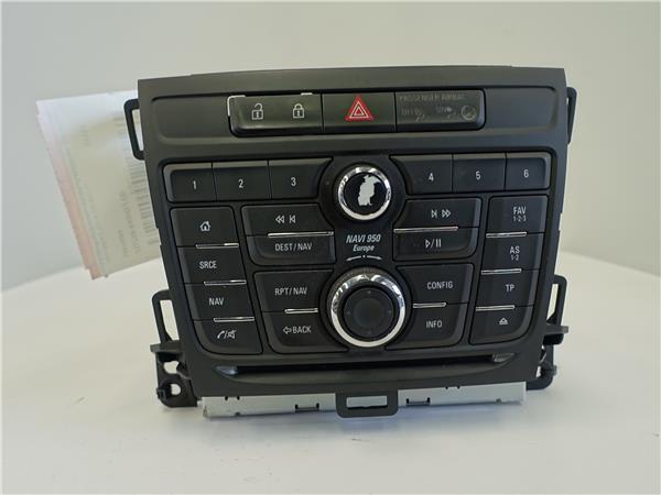 radio / cd opel zafira c tourer (09.2011 >) 1.6 excellence [1,6 ltr.   100 kw cdti dpf]