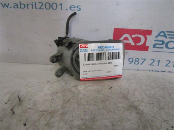 faro antiniebla izquierdo volvo v50 familiar