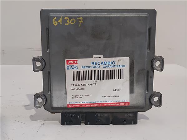 centralita peugeot 407 2004 20 hdi 135