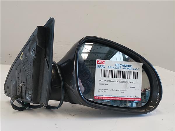 retrovisor electrico derecho volkswagen passat berlina (3c2)(2005 >) 2.0 tdi 16v
