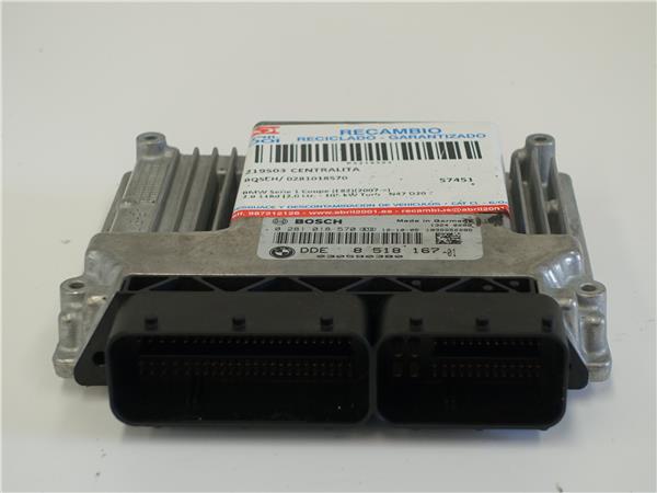 centralita bmw serie 1 coupe (e82)(2007 >) 2.0 118d [2,0 ltr.   105 kw turbodiesel cat]