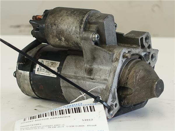 motor arranque nissan qashqai (j10)(01.2007 >) 1.5 tekna [1,5 ltr.   78 kw dci turbodiesel cat]