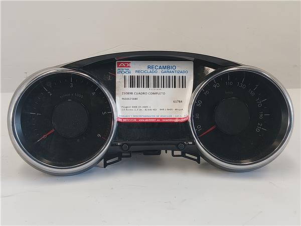 cuadro completo peugeot 3008 052009 16 acces