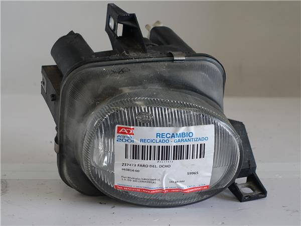 faro delantero derecho fiat multipla (186)(1999 >) 1.9 jtd 105 (186axb1a)