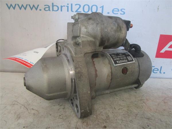 motor arranque toyota avensis berlina (t25)(2003 >) 2.0 d4 d executive berlina (5 ptas.) [2,0 ltr.   93 kw turbodiesel cat]