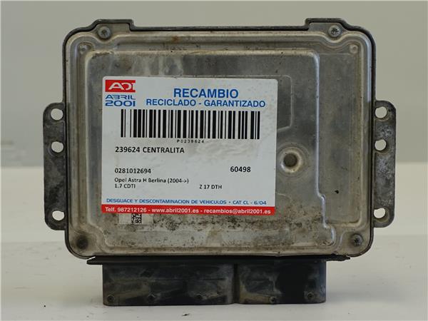 centralita opel astra h berlina 2004 17 cdti