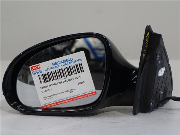 retrovisor electrico izquierdo volkswagen passat berlina (3c2)(2005 >) 2.0 tdi 16v