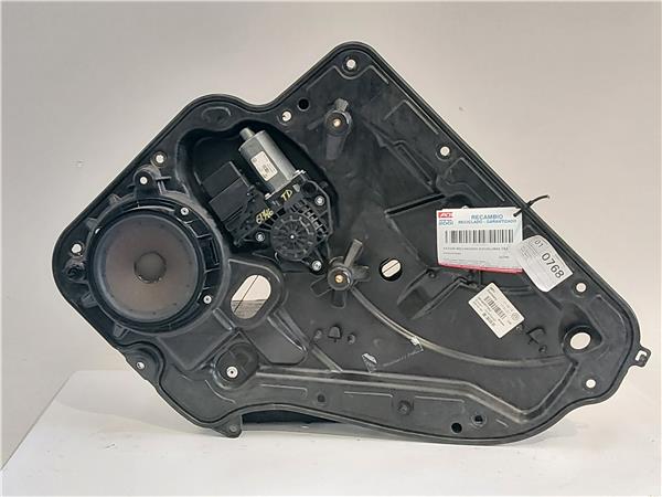 mecanismo elevalunas trasero derecho volkswagen golf vi (5k1)(10.2008 >2012) 1.6 advance [1,6 ltr.   77 kw tdi dpf]