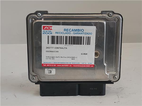 centralita volkswagen golf v 1k1 102003 2008