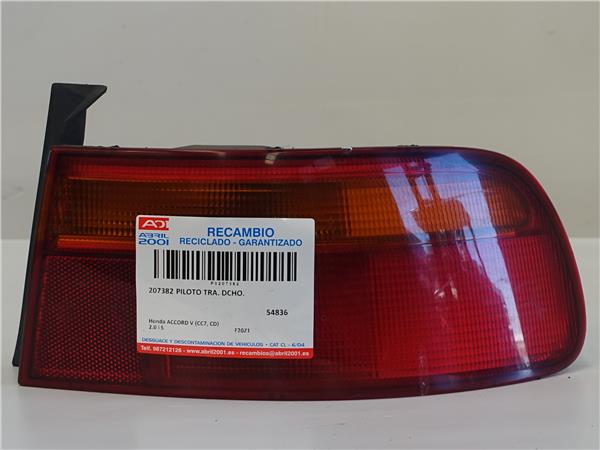 piloto trasero derecho honda accord v cc7 cd