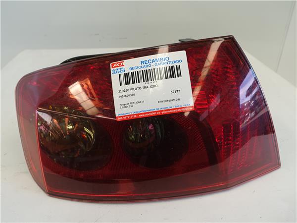 piloto trasero izquierdo peugeot 407 (2004 >) 2.0 hdi 135